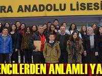 Öğrencilerden anlamlı yardım
