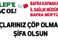 Halep için İlaç toplanıyor