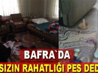Hırsızın rahatlığı pes dedirtti