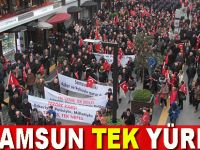 Samsun teröre karşı yürüdü