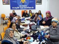 Alaçam'da Ak partili kadınlar "HALEP" için kolları sıvadı