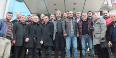 1930 Bafraspor Yönetimi Bafra'da Görev Yapan Basınla Kahvaltı da Buluştu