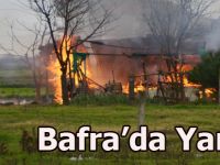 Bahçede bulunan kulübe küle döndü