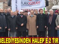 Bafra`dan Halep`e 2 tır yardım