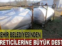 Samsun Büyükşehir Belediyesi’nden süt üreticilerine büyük destek