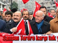 Samsun Teröre karşı tek yürek