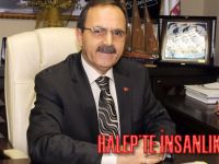 BAŞKAN ŞAHİN: HALEP’TE İNSANLIK ÖLMESİN