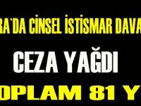 Bafra`da cinsel istismara ceza yağdı