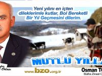 Tosuner;Yeni yıl mesajı