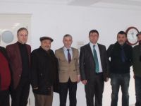 Gazeteciler Bafra Kaymakamı Türkel'i ziyaret etti