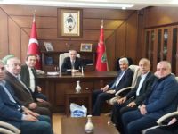 SAMGÜDEF'TEN EMNİYET MÜDÜRÜNE ZİYARET