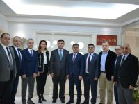 Bafra TSO’dan Bafra Kaymakamı TÜRKEL’e Ziyaret
