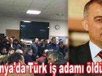 Almanya’da Türk iş adamı öldürüldü