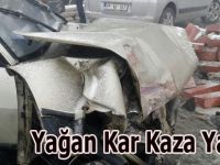 Yağan Kar Kaza Yaptırdı