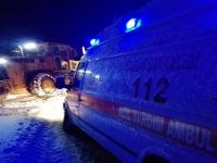 KARDA MAHSUR KALAN HASTAYI SAMSUN BÜYÜKŞEHİR BELEDİYESİ EKİPLERİ KURTARDI