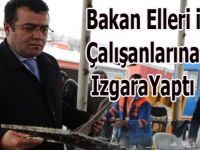 Başkan Taşcı Elleri İle İşçilere ızgara Yaptı