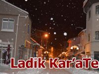 Ladik'de Kar İle Mücadele Gece Gündüz Devam Ediyor