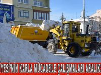 LADİK BELEDİYESİ’NİN KARLA MÜCADELE ÇALIŞMALARI ARALIKSIZ SÜRÜYOR