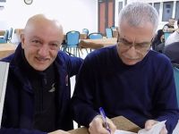 OKTAY ZERRİN'E DAĞKÖYLÜ FATMA ÇAVUŞ KİTABI HEDİYESİ