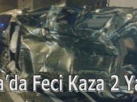 Bafra'da Feci Kazada 2 Kişi araca sıkıştı