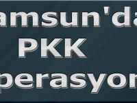 Samsun'da PKK Operasyonu