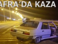 Bafra’da Maddi hasarlı kaza