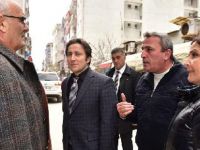 Yılmaz, Yakakent'te incelemelerde bulundu