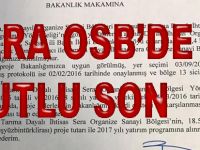 Sera OSB'de Mutlu Son