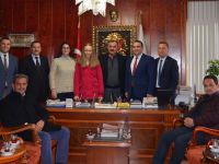 TEOG BİRİNCİSİ BAŞKAN ÖZBALCI’YI ZİYARET ETTİ