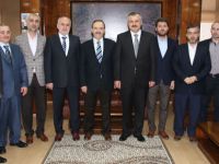 YAVUZ SELİM VAKFINDAN BAŞKAN ŞAHİN’E ZİYARET