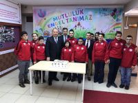 Özel öğrencilerden karne heyecanı