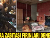 Bafra zabıtası fırınları denetledi