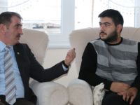 Köktaş;Gazimizi ziyaret etti