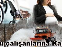 Kamu çalışanlarına Kar izni