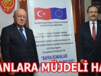 Bafra'da  Romanlara Müjde