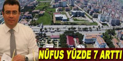 Atakum'un nüfusu yüzde 7 arttı