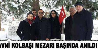 ŞEHİT P. ASTEĞMEN AVNİ KOLBAŞI KABRİ BAŞINDA DUALARLA ANILDI