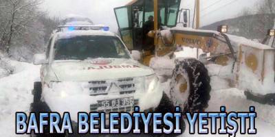 Bafra Belediyesi ekipleri sağlık için harekete geçti