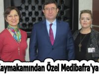 Bafra Kaymakamından Özel Medibafra'ya ziyaret
