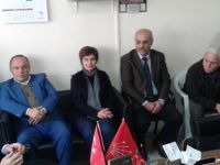 Kaymakam Türkel'den CHP ilçe teşkilatına ziyaret