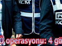 FETÖ operasyonu: 4 gözaltı