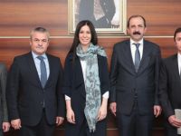 Yeni başkanlardan Karaaslan'a ziyaret