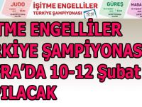 İşitme engeliler Türkiye şampiyonası Bafra'da yapılıyor