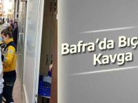 Bafra`da bıçaklı kavga: 1 yaralı