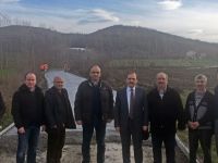 BAFRA’DA BETON YOL ÇALIŞMALARI YENİDEN BAŞLADI