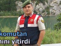 Genç komutan yaşamını yitirdi