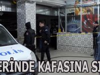 İş yerinde kafasına sıktı