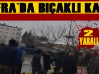 Bafra`da bıçaklı kavga : 2 yaralı