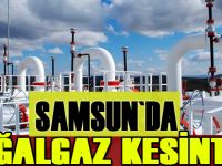 Samsun'da doğalgaz boru hattı zarar gördü