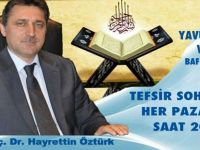 Yavuz selim Vakfında tefsir sohbetleri